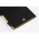 Agenda cu pix inclus, Everestus, 2601E15122, C6, Dictando, coperta standard, 115x175x12 mm, Poliuretan, Hartie, Negru