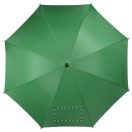 Umbrela automata, ø1030× 880 mm, Everestus, 20FEB2791, 190T Poliester, Lemn, Verde
