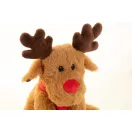 Ren de plush, 2401E17616, Everestus, 180 mm, PET, Poliester, Maro