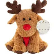   Ren de plush, 2401E17616, Everestus, 180 mm, PET, Poliester, Maro