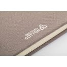 Agenda A5, Dictando, 2401E17342, Everestus, 150x212x14 mm, Bumbac, Hartie, Gri