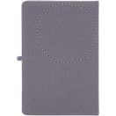 Agenda A5, Dictando, 2401E17342, Everestus, 150x212x14 mm, Bumbac, Hartie, Gri