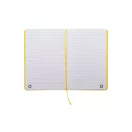 Agenda A5, Dictando, 2401E17795, Everestus, 145x210x16 mm, Piele ecologica, Hartie, Galben