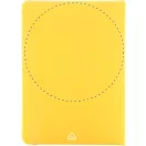 Agenda A5, Dictando, 2401E17795, Everestus, 145x210x16 mm, Piele ecologica, Hartie, Galben