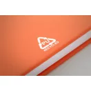 Agenda A5, Dictando, 2401E17792, Everestus, 145x210x16 mm, Piele ecologica, Hartie, Portocaliu