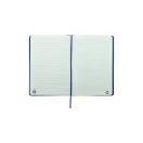 Agenda A5, Dictando, 2401E17789, Everestus, 145x210x16 mm, Piele ecologica, Hartie, Albastru dark