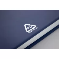   Agenda A5, Dictando, 2401E17789, Everestus, 145x210x16 mm, Piele ecologica, Hartie, Albastru dark