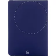   Agenda A5, Dictando, 2401E17789, Everestus, 145x210x16 mm, Piele ecologica, Hartie, Albastru dark