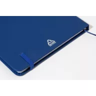   Agenda, Everestus, 2601E15268, A5, Dictando, coperta cu elastic, 145x210x16 mm, Poliuretan, Albastru