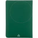 Agenda A5, Dictando, 2401E17790, Everestus, 145x210x16 mm, Piele ecologica, Hartie, Verde
