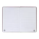 Agenda, Everestus, 2601E15269, A5, Dictando, coperta cu elastic, 145x210x16 mm, Poliuretan, Burgundy