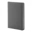 Agenda A5, Dictando, 2401E17791, Everestus, 145x210x16 mm, Piele ecologica, Hartie, Gri