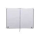 Agenda A5, Dictando, 2401E17791, Everestus, 145x210x16 mm, Piele ecologica, Hartie, Gri