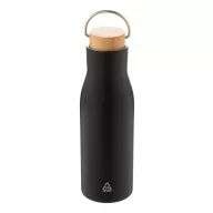   Termos 500 ml, 2401E17808, Everestus, ø70x224 mm, Otel, Bambus, Negru