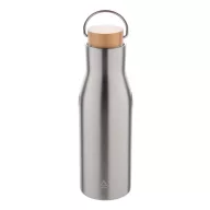   Termos 500 ml, 2401E17810, Everestus, ø70x224 mm, Otel, Bambus, Argintiu