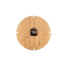 Ceas de perete rotund, 2401E18043, Everestus, ø300 mm, Bambus, Natur