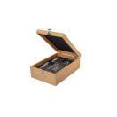 Set Whisky, 2401E17051, Everestus, 340x235x122 mm, Bambus, Sticla, Natur
