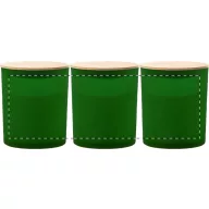   Lumanare parfumata brad, 2401E17010, Everestus, ø70x90 mm, Ceara, Sticla, Verde