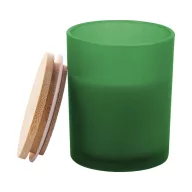   Lumanare parfumata, brad, 2402E18610, Everestus, ø80x95 mm, Ceara, Sticla, Verde