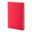 Agenda A5, Velina, 2402E18344, Everestus, 145x210x16 mm, Piele ecologica, Hartie, Rosu