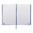 Agenda A5, Velina, 2402E18340, Everestus, 145x210x16 mm, Piele ecologica, Hartie, Albastru inchis