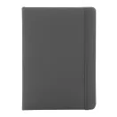 Agenda A5, Velina, 2402E18342, Everestus, 145x210x16 mm, Piele ecologica, Hartie, Gri