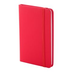   Agenda A6, Velina, 2402E18352, Everestus, 95x145x15 mm, Piele ecologica, Hartie, Rosu