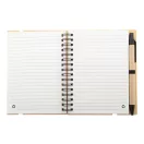 Agenda cu pix inclus, A6, Dictando, 2402E18333, Everestus, 130x145x11 mm, Hartie, Natur