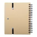 Agenda cu pix inclus, A6, Dictando, 2402E18333, Everestus, 130x145x11 mm, Hartie, Natur