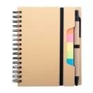 Agenda cu pix inclus, A6, Dictando, 2402E18333, Everestus, 130x145x11 mm, Hartie, Natur