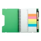 Agenda cu pix inclus, A6, Dictando, 2402E18332, Everestus, 130x145x11 mm, Hartie, Verde