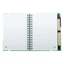 Agenda cu pix inclus, A6, Dictando, 2402E18332, Everestus, 130x145x11 mm, Hartie, Verde