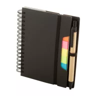   Agenda cu pix inclus, A6, Dictando, 2402E18331, Everestus, 130x145x11 mm, Hartie, Negru
