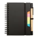 Agenda cu pix inclus, A6, Dictando, 2402E18331, Everestus, 130x145x11 mm, Hartie, Negru