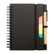   Agenda cu pix inclus, A6, Dictando, 2402E18331, Everestus, 130x145x11 mm, Hartie, Negru