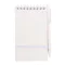 Agenda cu pix inclus, A6, Dictando, 2410E24443, Everestus, 91 x 150 x 11 mm, Carton, Alb