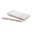 Agenda cu pix inclus, A6, Dictando, 2410E24443, Everestus, 91 x 150 x 11 mm, Carton, Alb