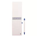 Agenda cu pix inclus, A6, Dictando, 2410E24440, Everestus, 91 x 150 x 11 mm, Carton, Albastru