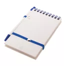 Agenda cu pix inclus, A6, Dictando, 2410E24440, Everestus, 91 x 150 x 11 mm, Carton, Albastru