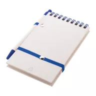   Agenda cu pix inclus, A6, Dictando, 2410E24440, Everestus, 91 x 150 x 11 mm, Carton, Albastru