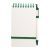 Agenda cu pix inclus, A6, Dictando, 2410E24441, Everestus, 91 x 150 x 11 mm, Carton, Verde