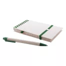 Agenda cu pix inclus, A6, Dictando, 2410E24441, Everestus, 91 x 150 x 11 mm, Carton, Verde