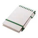 Agenda cu pix inclus, A6, Dictando, 2410E24441, Everestus, 91 x 150 x 11 mm, Carton, Verde