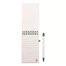 Agenda cu pix inclus, A6, Dictando, 2410E24441, Everestus, 91 x 150 x 11 mm, Carton, Verde