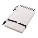 Agenda cu pix inclus, A6, Dictando, 2410E24439, Everestus, 91 x 150 x 11 mm, Carton, Negru