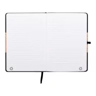   Agenda A5, Dictando, 2410E24351, Everestus, 145 x 210 x 15 mm, Pluta, Negru