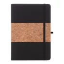 Agenda A5, Dictando, 2410E24351, Everestus, 145 x 210 x 15 mm, Pluta, Negru