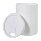 Cana de voiaj, Everestus, 2610E18519, 350 ml, Ø83x113 mm, Polipropilena, Alb