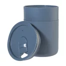 Cana de voiaj, Everestus, 2610E18516, 350 ml, Ø83x113 mm, Polipropilena, Albastru