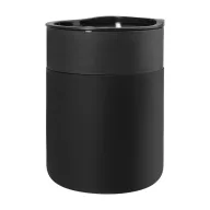   Cana de voiaj, Everestus, 2610E18515, 350 ml, Ø83x113 mm, Polipropilena, Negru